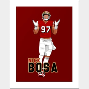 Nick Bosa Posters and Art